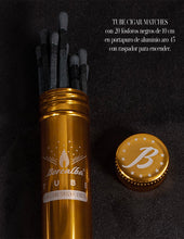 Cargar imagen en el visor de la galería, Portapuro en piel + Tube cigar Matches
